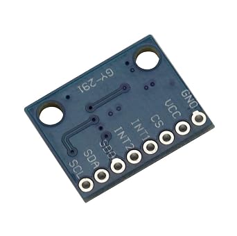 2PCS GY-291 ADXL345 Digital 3-Axis Acceleration Gravity Tilt Module IIC/SPI Transmission Low Power Consumption with pin for Arduino