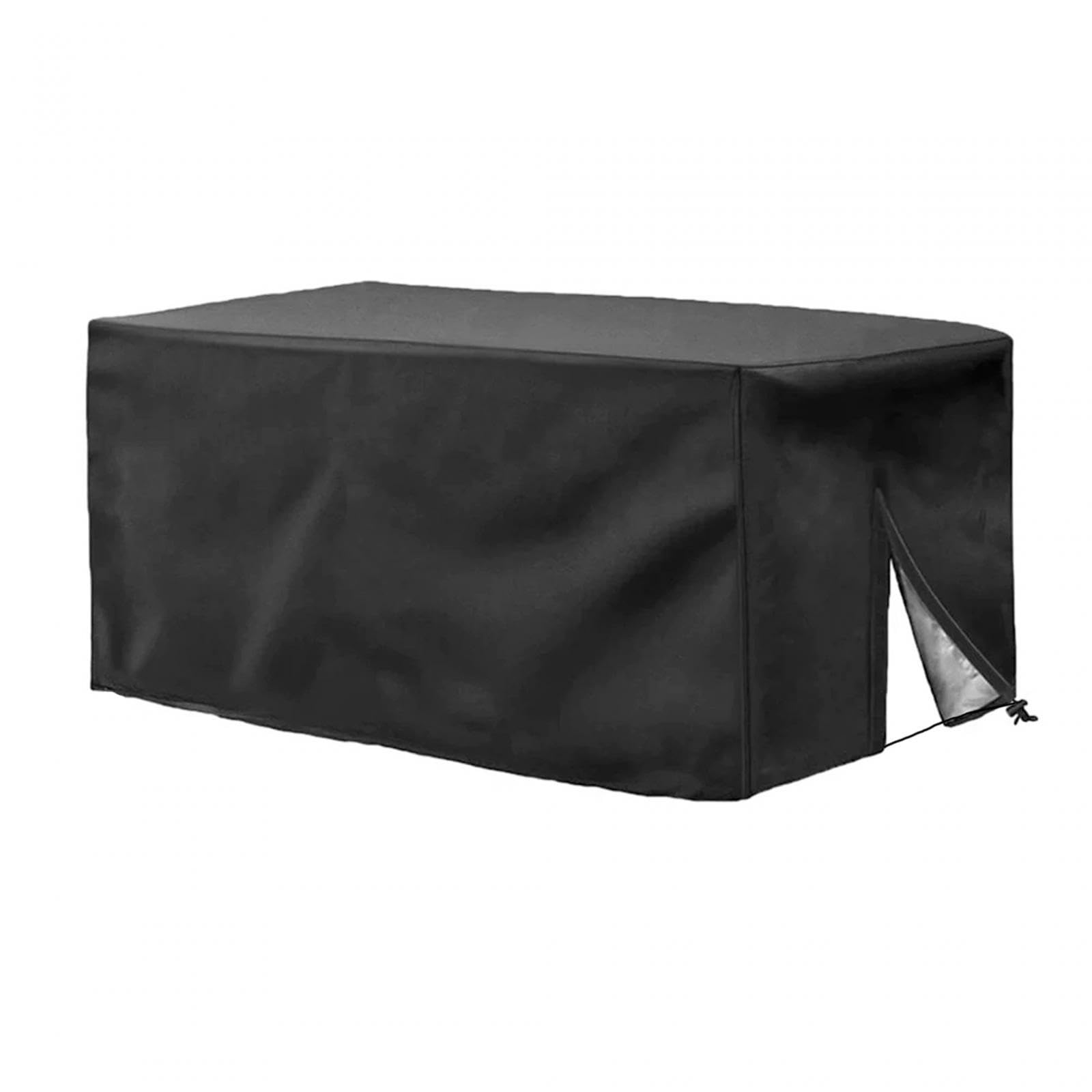 MERISHOPP Utility Wagon Cart Cover Garden Cart Cover for Folding Trolley Cart, Black