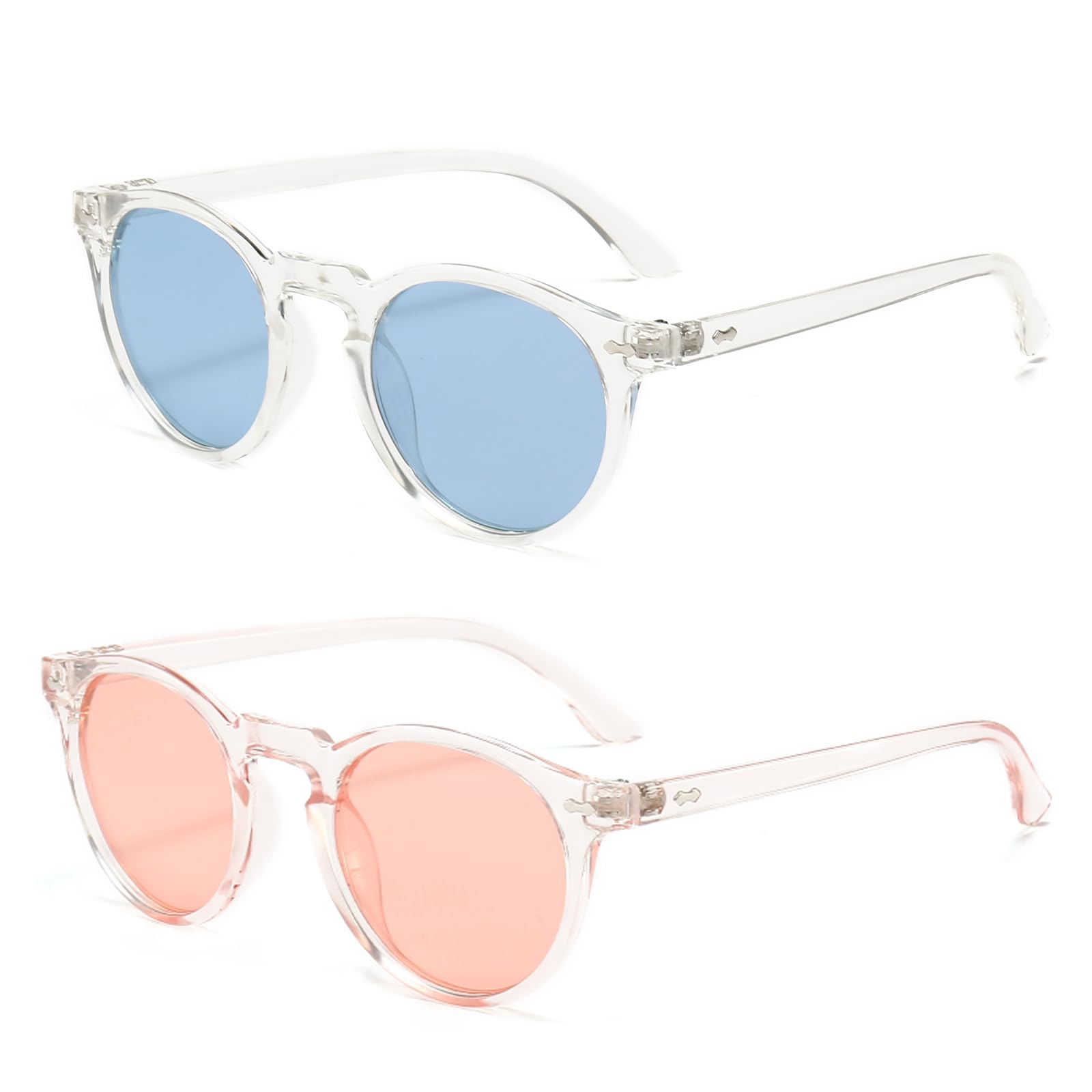 Lunettes de soleil polarisées ronde-ovale mode classique teintée - 7
