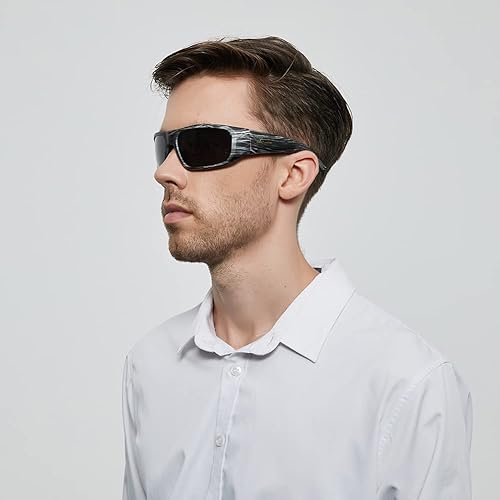 Miniatura 31 de OhO - Lentes de sol inteligentes, lentes de sol polarizados con altavoz Bluetooth, protección UV atlética/exterior y control de voz, unisex
