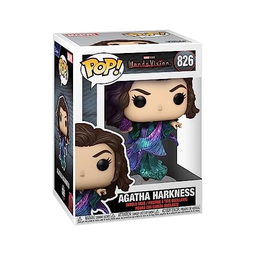 Funko Pop! Marvel: WandaVision–Agatha Harkness - Figura de Vinilo Coleccionable - Idea de Regalo- Mercancia Oficial - Juguetes para Niños y Adultos - TV Fans - Muñeco para Coleccionistas y Exposición