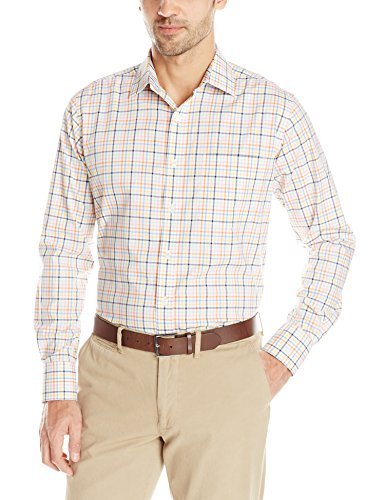 American Icon Men's Long Sleeve Spread Collar Multi Check Shirt