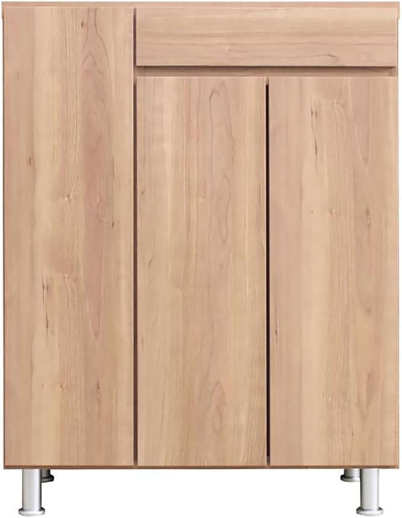 下駄箱 【ライト ブラウン】 シューズボックス 幅75 玄関収納 靴箱 靴収納 シューズ棚 シューズケース