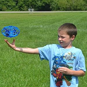 ShinePick Mini Drone para Niños y Adultos,Recargable UFO Drone Movimiento Control Mano Drones Juguetes Voladores con Luz LED Beginner RC Helicóptero para Niños