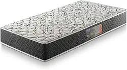 Colchão Solteiro Espuma D33-17cm de altura (TAMPO BEGE)