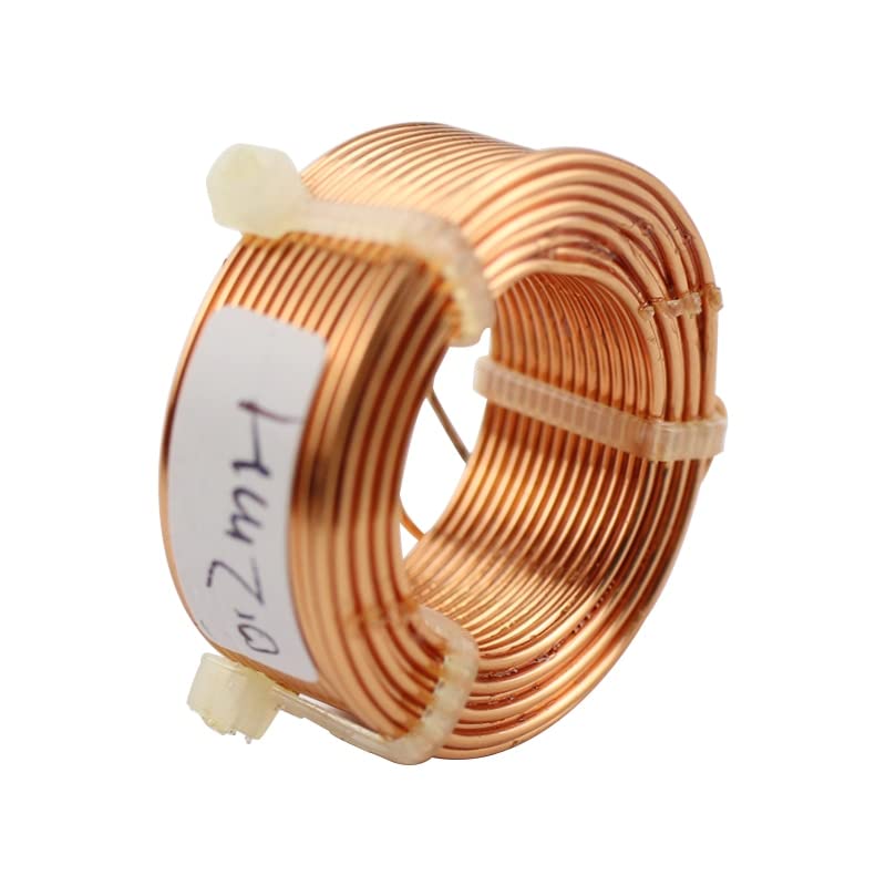 0.8mm altoparlante crossover induttanza in rame bobina di rame ossigeno induttore libero di rame HiFi. Accessori audio 0.2mh 0.8mh 1,2 mh 1pcs (Color : 0.4mH)