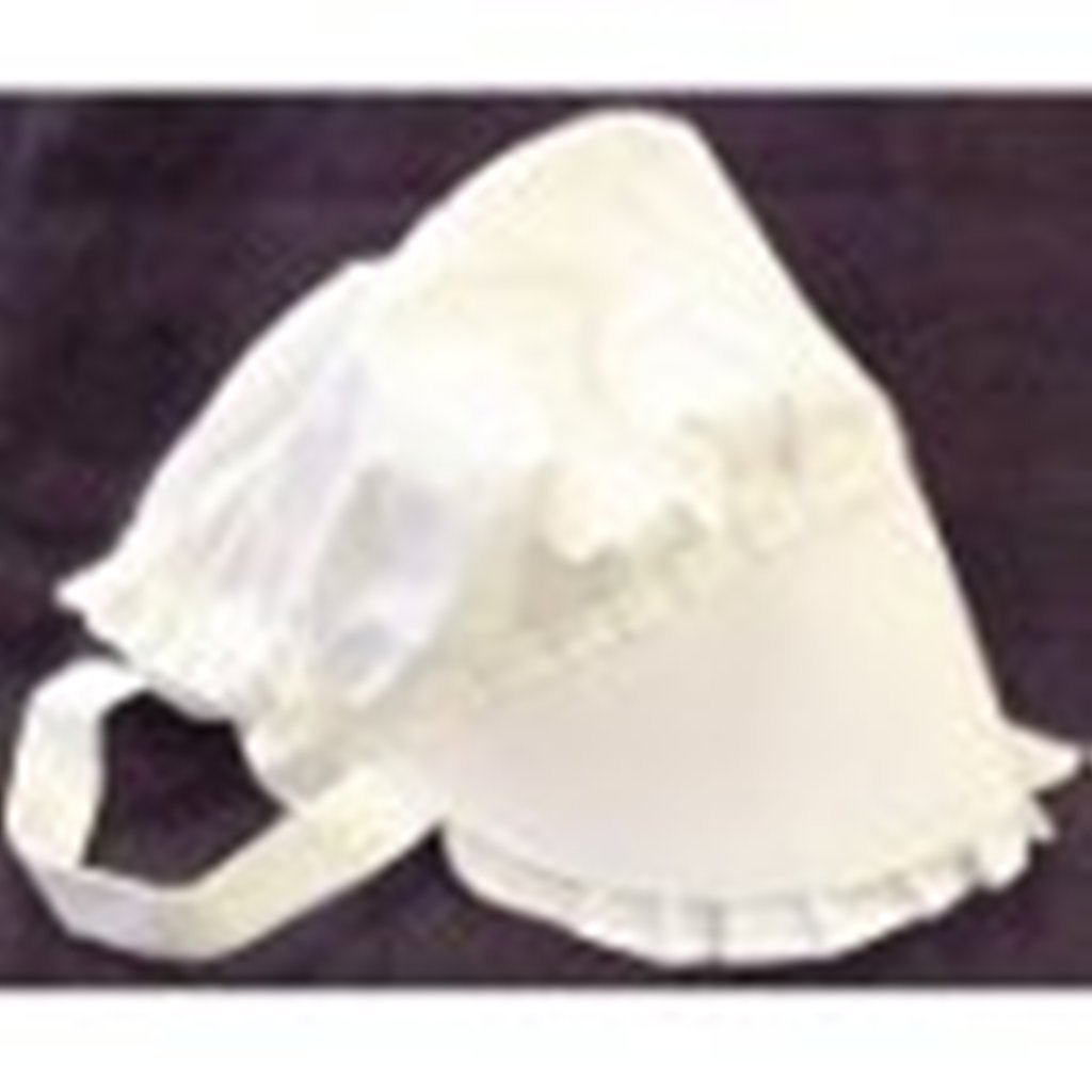 White Bonnet Baby Size