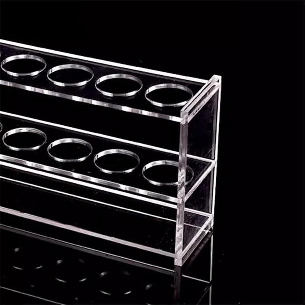 Laborausstattung und -bedarf 10 ml 25 50 100 Rohr Rack 6 Löcher 12 Labor Einzel/doppel Reihe
