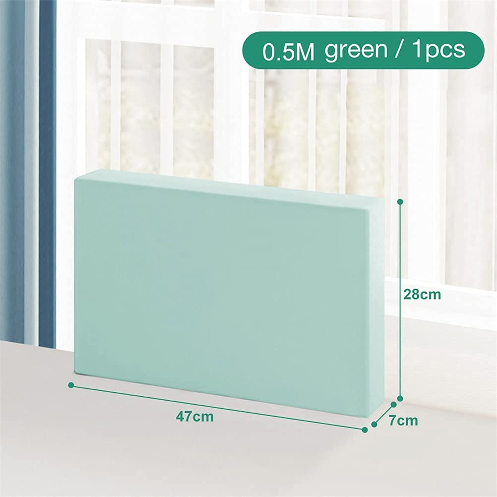 Barandilla Protectora para Cama Infantil, barandilla de Seguridad para Cama, barandilla Lateral para Cama, riel de Seguridad Universal de 1,5 a 2 Metros (tamaño: 50 cm, Color: Verd