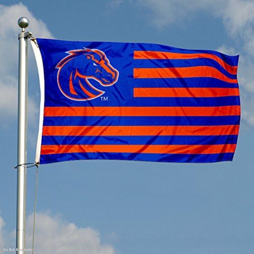 Boise State Broncos Stars and Stripes Nation Flag - Image 3