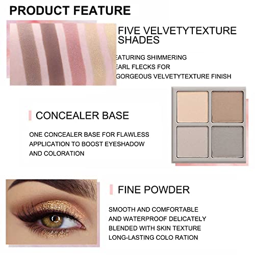 Eyeshadow Palette, 10 Colors Nude Eyeshadow Palette Smooth Matte Eye Makeup Palette,High Pigmented, Naturing-Looking, Ultra-Blendable,Long Lasting High ​Pigment Nude Matte Eyeshadow With 6 Eyeshadow Brush (04#) #TOP2