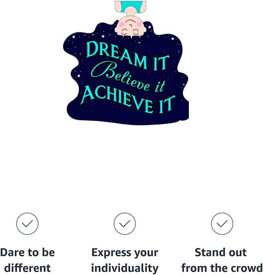 Dream Believe Achieve Racerback Cropped Tank - Cute Women's Tank - Printed Tank Top