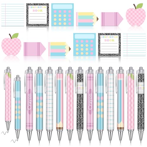 Cadeau enseignant Thenshop : 24 notes adhésives amusantes pour la semaine d'appréciation