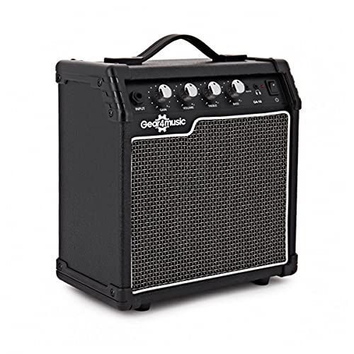 Kit de guitare électrique pour débutant(e) s avec ampli 10 W LA par Gear4music Blue - Les Beatles, Paul McCartney, John Lennon, RIngo Starr, George Harrison Kit de guitare électrique pour débutant(e) s avec ampli 10 W LA par Gear4music Blue – Image 7