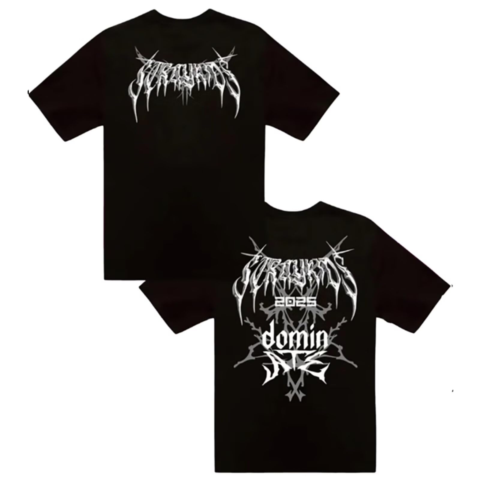 DHSPKN Skz Dominate Tour Merch T-Shirt Felix Jisung Hyunjin Minho Bangchan Changbin Skzoo Concerten Tee Unisex Tops