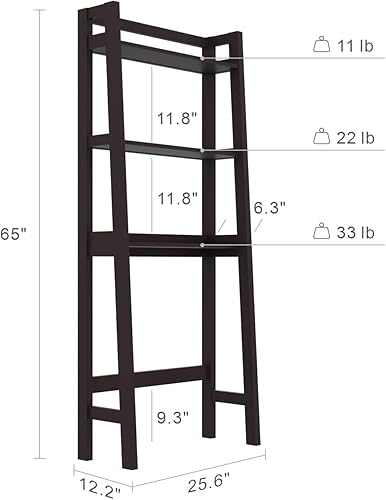 Miniatura 6 de Estante para plantas, estante ajustable de 3 niveles, organizador de plantas de madera de ingeniería duradero, ahorro de espacio para