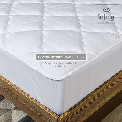 Coprimaterasso trapuntato in microfibra Premium