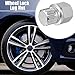 X AUTOHAUX ABC4/15PT Wheel Lock Key Lug Nut Anti Theft Wheel Lock Nut Screw Removal Key for VW for Audi