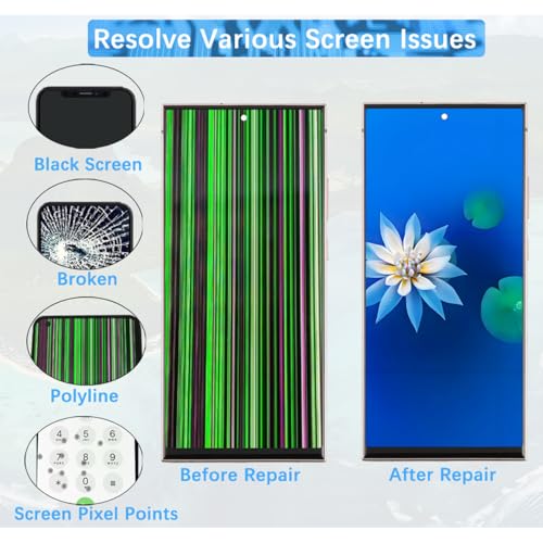 Écran Samsung Note20 Ultra TFT Solution Écran Noir N985F Doré