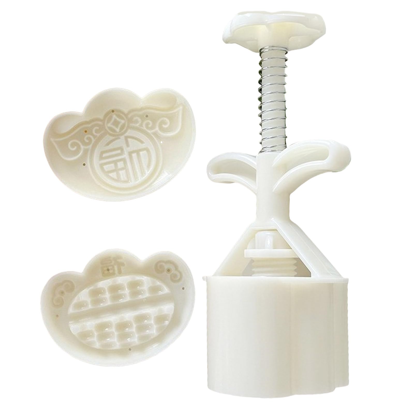 EXQIOUR Mold Pastries Cookie Stamp for Baking Lover Hand Pressed Traditional Dessert Mold Kitchen Bakewares Traditional Baking Tool