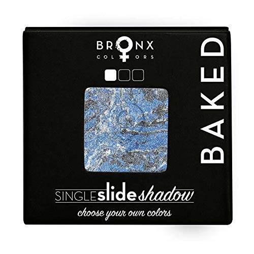 Bronx Colors Lidschatten 'Deep Black' – Intensives Schwarz, 24 Pigmentfarben, Tierversuchsfrei