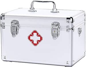 Amazon.de: xjdagaoge Medikamenten Aufbewahrung mit Schlüsselschloss ...