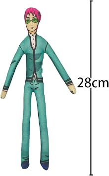 Saiki Kusuo Plush Anime Figure Soft Stuffed Creative Twistable Body Pillow Decorations Collectibles Funny Gifts 28cm