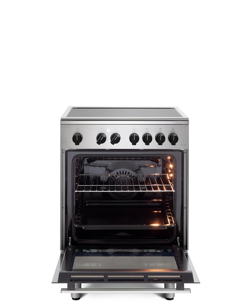DMX64INL - Cucina induzione con forno elettrico, 60x60 cm, Inox