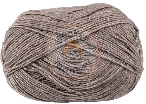 10-Pack of Yonkey Monkey 500 Grams Yarn - 70% Rayon derived from Bamboo, 30% Cotton - Imported - Camel 9031