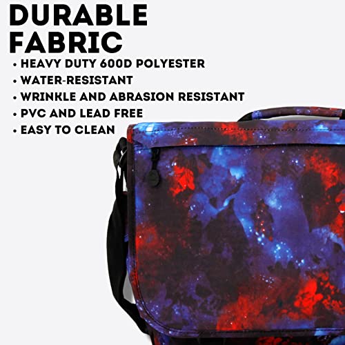Image of J World New York Thomas Laptop Messenger Bag for Women & Men. Kids Computer Bookbag