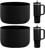 Vista 27 de HEYSKAY Base protectora de silicona para botas Stanley Quencher Adventure de 40 onzas y vaso Stanley IceFlow de 20 onzas y 30 onzas, y compatible