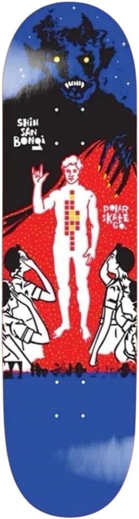 POLAR SKATE CO. ポーラー スケボー デッキ SANBONGI FANZILLA (SHORT) DECK 8.125