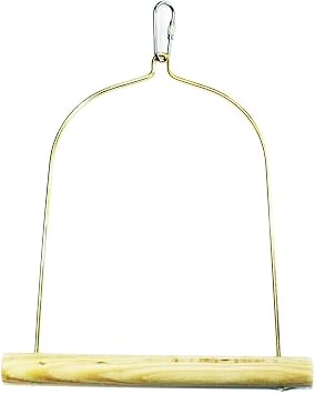 happypet Wooden Bird Swing 22cm