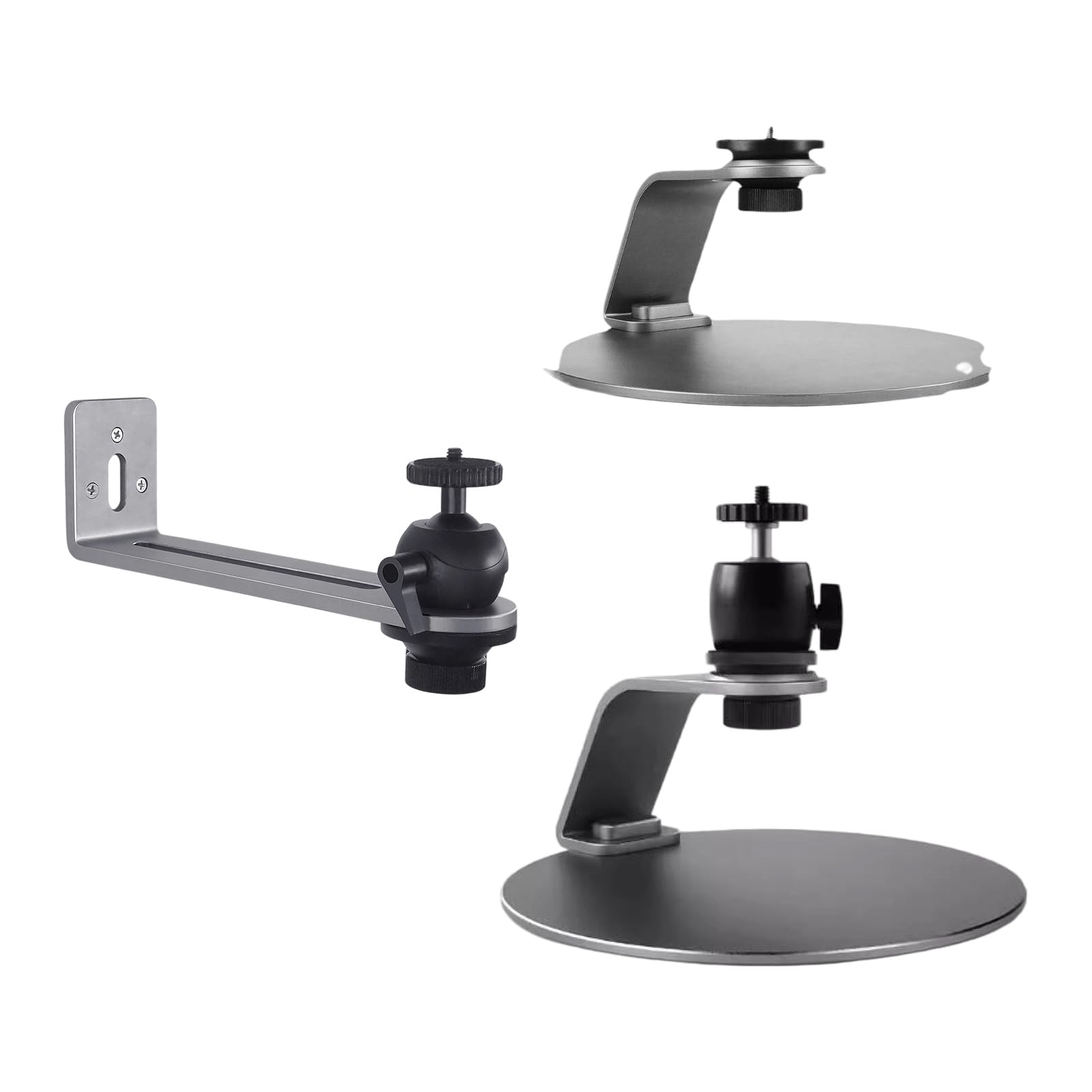 ordinarYone Soporte de pared ajustable para proyector de techo y escritorio con rotación de 360 grados, soporte de almacenamiento de 5 a 15 kg