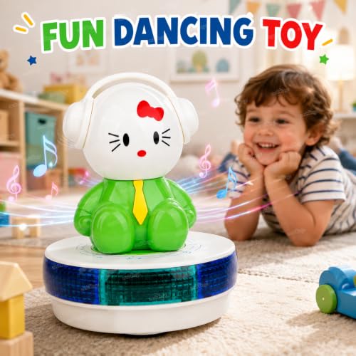 Image of Zest 4 Toyz Musical Toy for Kids 360 Degree Rotating Dancing Toy with LED Light & Sound Bump & Go Action Toy for 1 Year Old Kids Boys Girls | Birthday Gift
