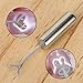 11pcs Cat Eye Magnet for Nail, Professional Strong Magnetic Cat Eye Tool Set Including 5pcs Y-Shaped Heart Guide Sticks & 5pcs Rabbit Shaped & 1pcs Cylindrical Gel Polish Magnets for DIY Manicure