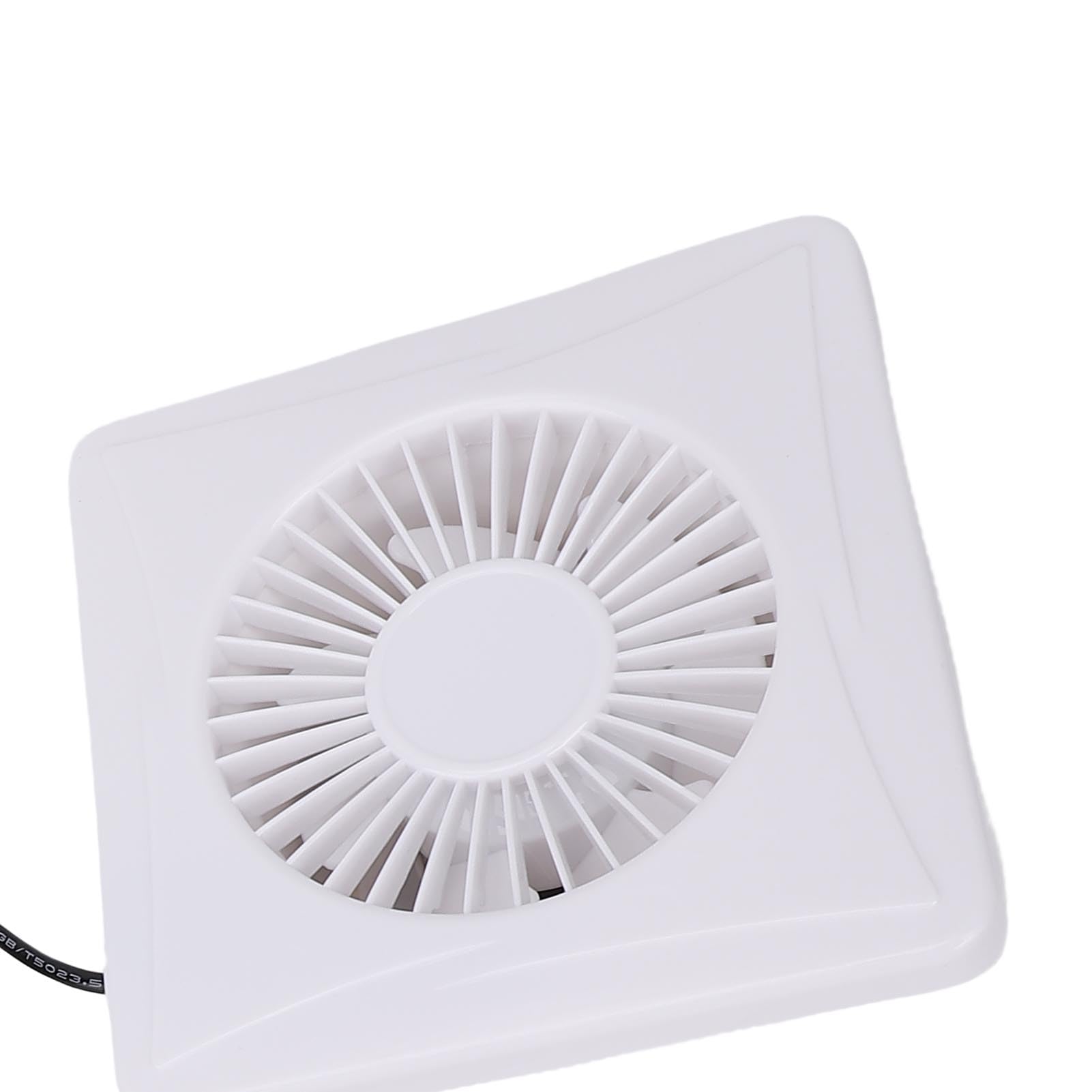Bewinner Ventilatore di Scarico Ad Energia Solare, Pannello Solare da 6 W e Ventola di Ventilazione da 4 Pollici per Serra, Pollaio, Capannone, Cuccia per Animali Domestici