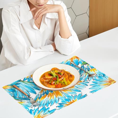 Sets de table antidérapants et résistants à la chaleur lot de 6 - 7