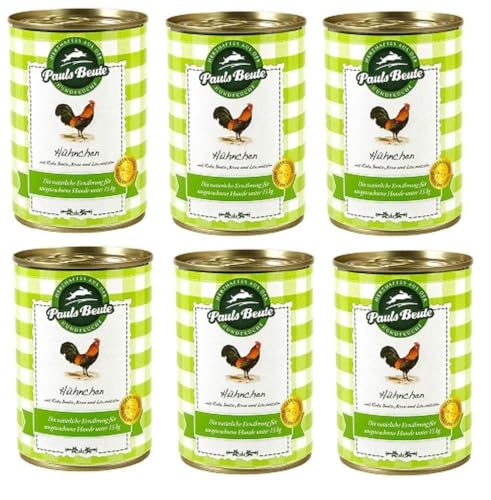 Pauls Beute Hühnchen 6X 400g