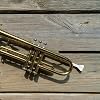 FOMIYES Silver Plated Brass Cornet Mouthpiece for B Flat Cornet Metal Replacement Part Labor-saving Design Suitable for Brass Instruments