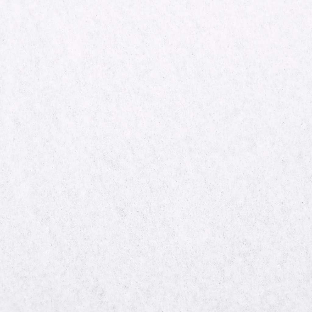 Geotextil fieltro blanco 1 x 10 m de fibra de poliéster resistente, 100 g/m², versátil como vellón para malas hierbas, jardín, suelo, mulchvlies, raíces, ideal para arriates, terrazas