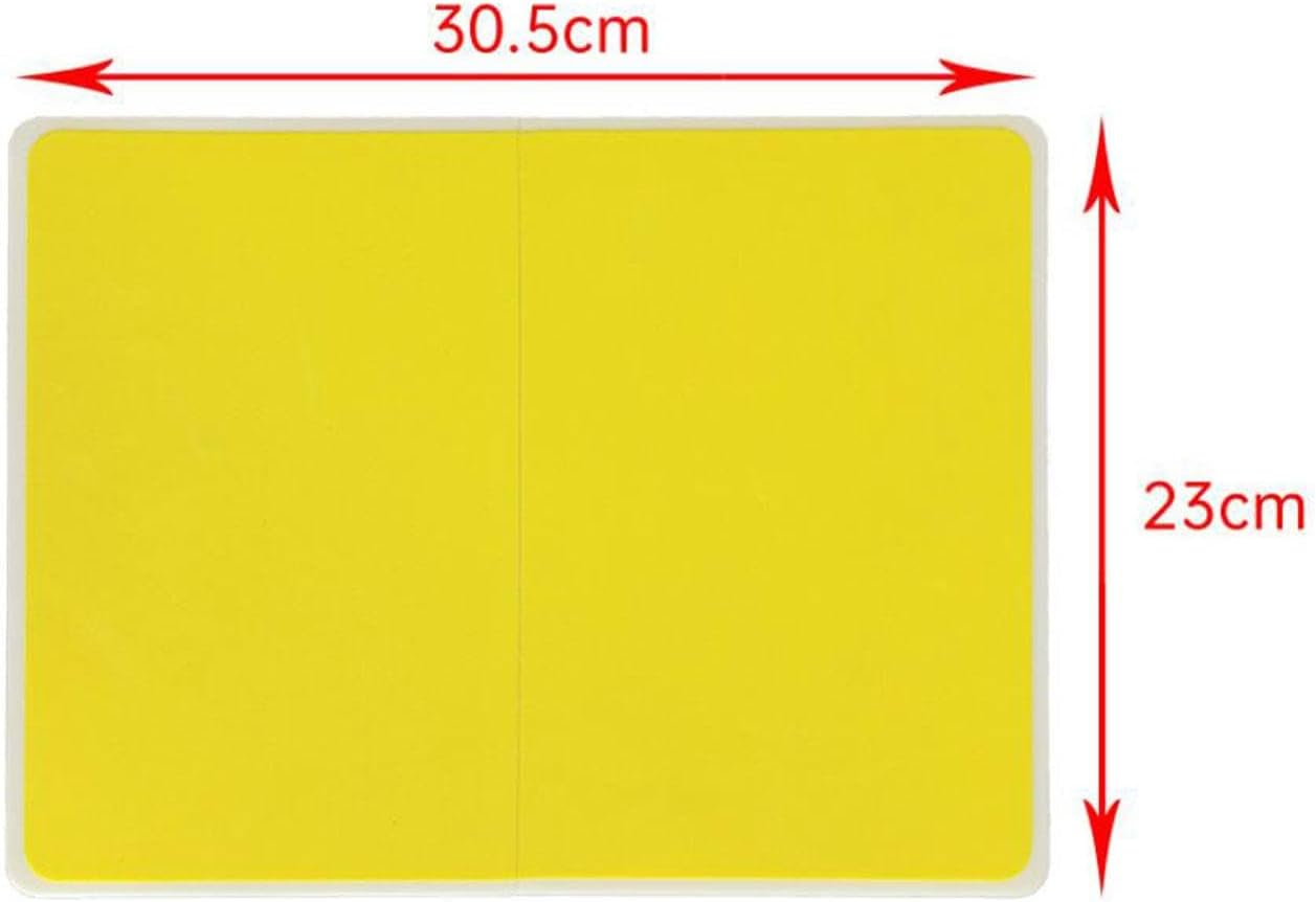 4Pcs Taekwondo Training Set Arts Practice Kit Lightweight Punching Rebreakable Boards for Gift MMA Boxing Training, Red Yellow Blue