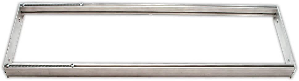 3U Eurorack Case Brackets with 104HP Rails, 50 Slide Nuts