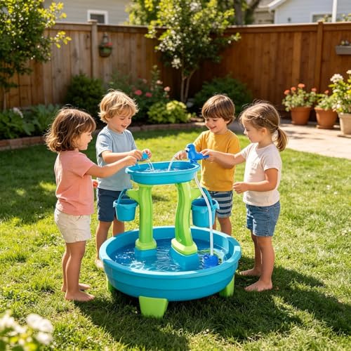 Pompe pour table aquatique à débit continu pour éviter de remplir les jouets d'eau