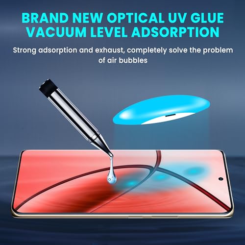 Image of ArmourPro Military Grade UV Tempered Glass Compatible For Realme P1 Pro, 12 Pro Plus and Realme 12 Pro 5G (6.7 Inch) With UV Installation Kit | Edge To Edge Coverage | Crystal Clear, Pack of 2