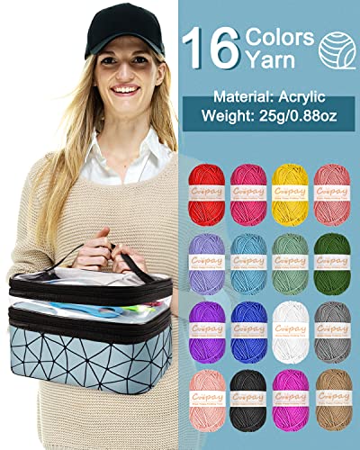 Coopay Crochet Kits for Beginners Kids Beginners Crochet Kit - Image 4