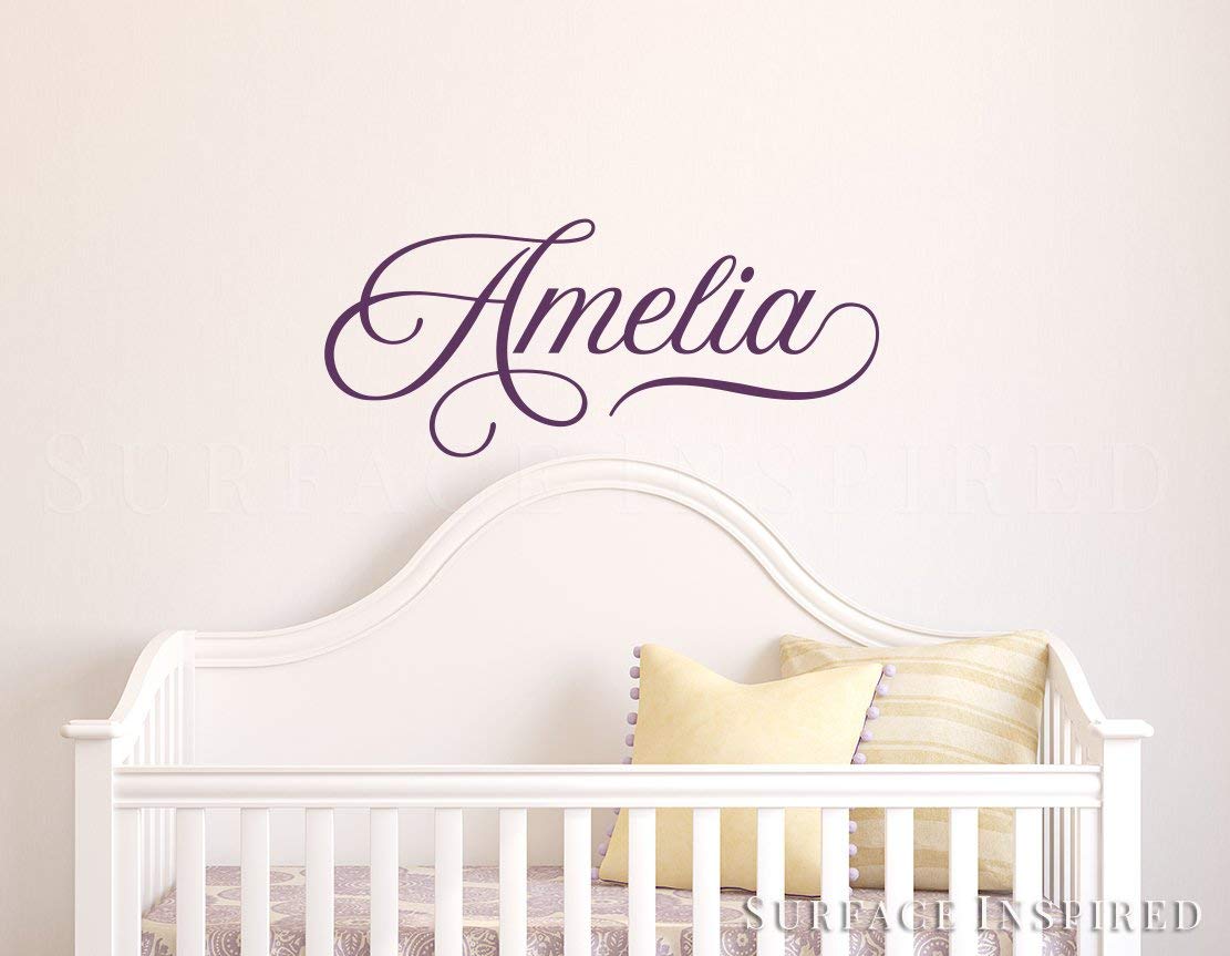 Name Wall Sticker Wall Decal Personalized Removable Wall Decals Stickers From Surface Inspired 1034