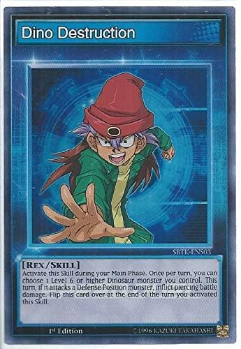 Yu-Gi-Oh! - Dino Destruction - SBTK-ENS03 - Super Rare - 1ª Edición - Speed Duel - Trials of The Kingdom