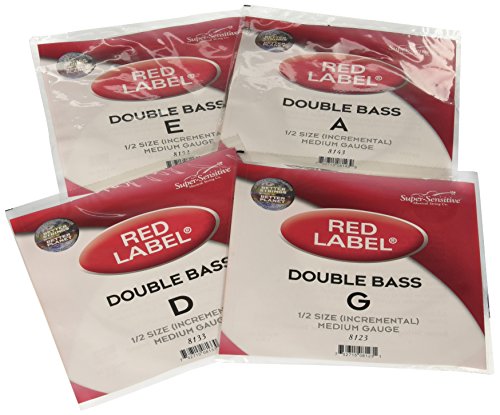 Cordes basse Super Sensible 8103 Red Label pour un accordage G D A E stable