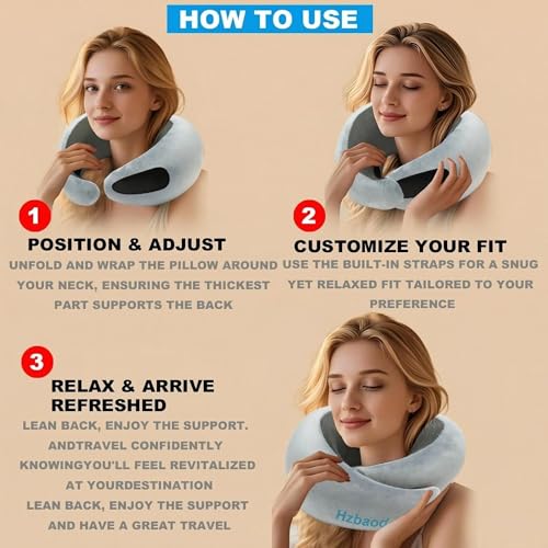 Almohada de espuma viscoelástica U Shape estándar miniatura 3